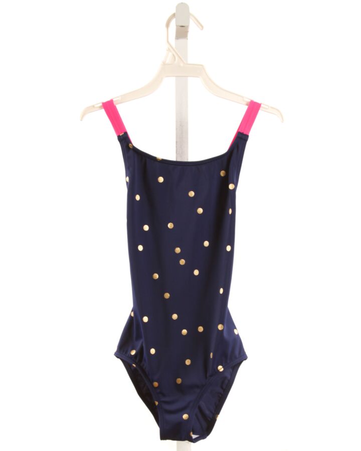 MINI BODEN  NAVY  POLKA DOT  1-PIECE SWIMSUIT