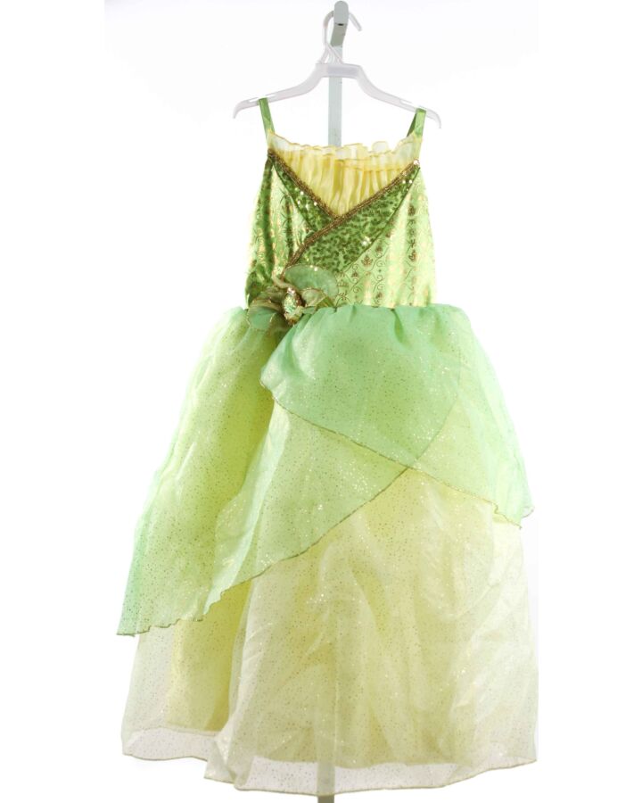 DISNEY  LIME GREEN TULLE   COSTUME WITH SEQUINS