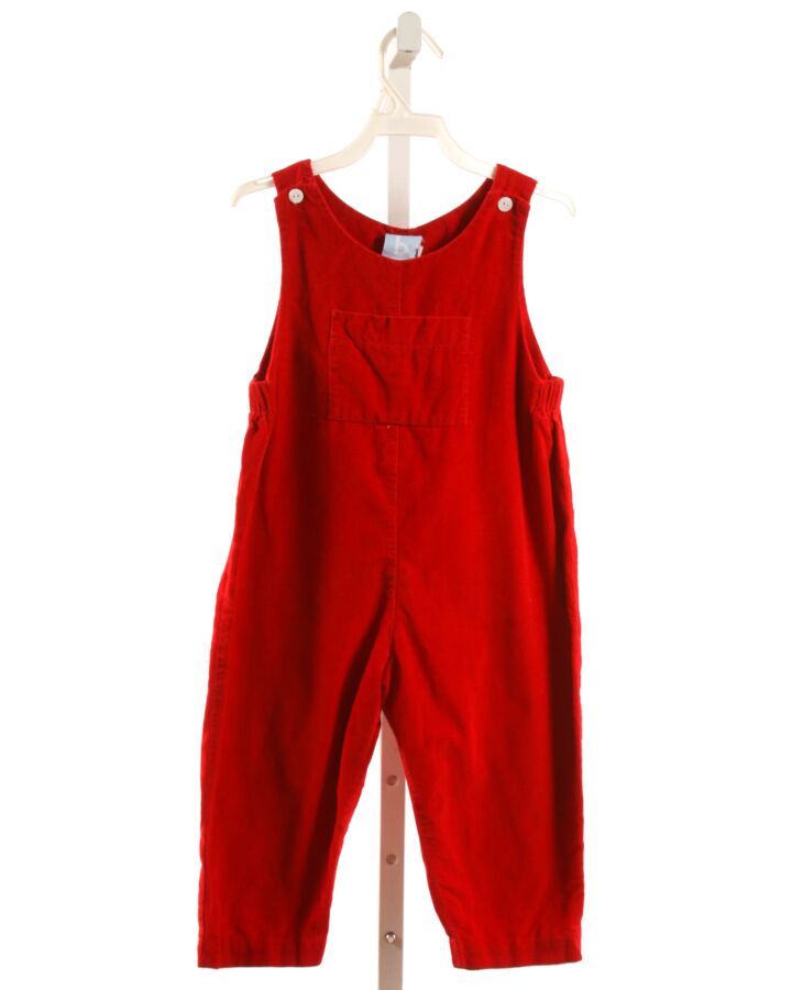 BELLA BLISS  RED CORDUROY   LONGALL