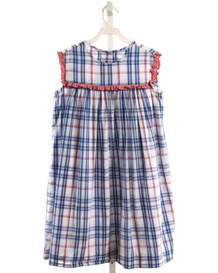 MARY & GRACE  BLUE  PLAID  DRESS