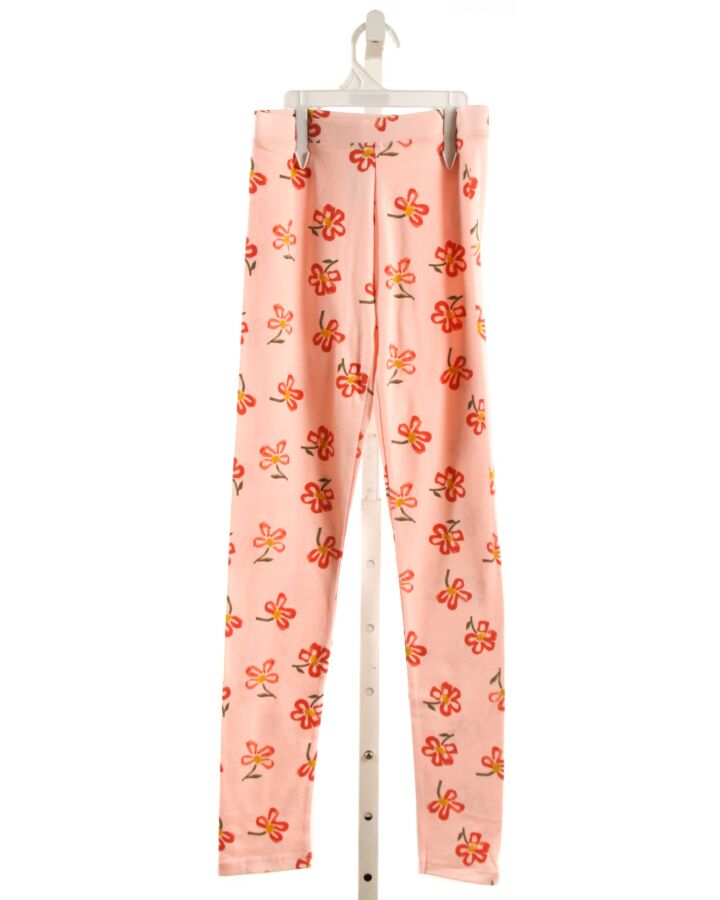 CREWCUTS  ORANGE  FLORAL  LEGGINGS