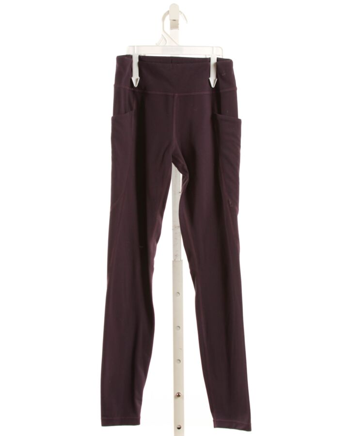 ATHLETA GIRL  PURPLE KNIT   LEGGINGS