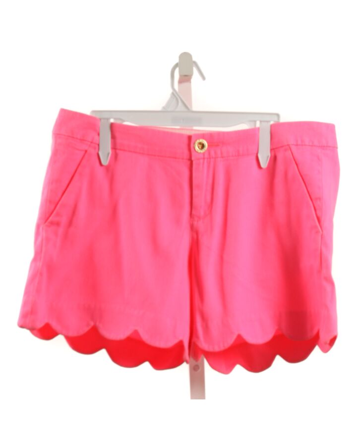 LILLY PULITZER  HOT PINK PIQUE   SHORTS