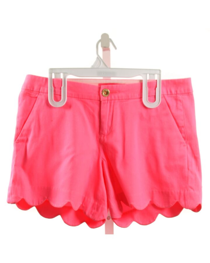 LILLY PULITZER  HOT PINK PIQUE   SHORTS
