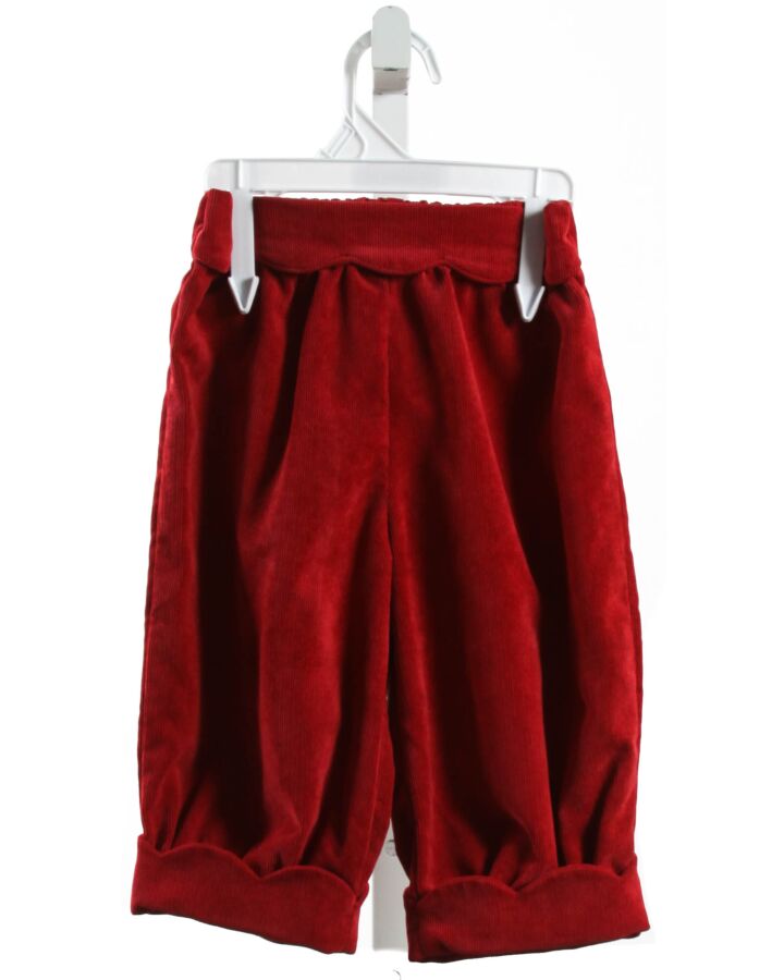 ALICE KATHLEEN  RED CORDUROY   PANTS