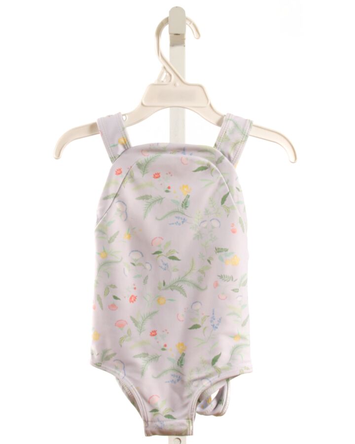 MINNOW  LAVENDER  FLORAL  1-PIECE SWIMSUIT