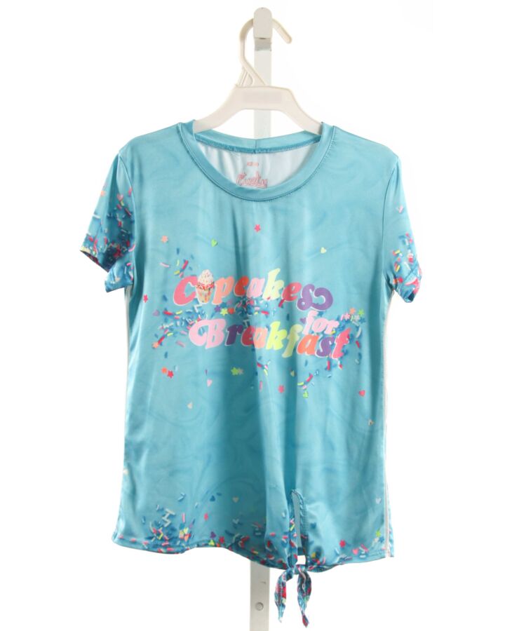 LUCKY IN LOVE  AQUA    T-SHIRT