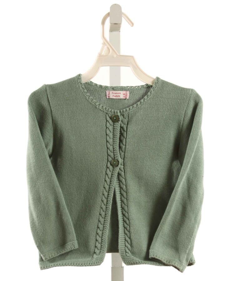 LA COQUETA  GREEN    CARDIGAN