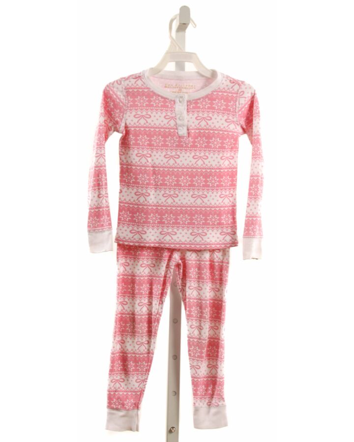 THE BEAUFORT BONNET COMPANY  PINK   PRINTED DESIGN LOUNGEWEAR