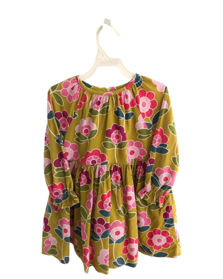 JACADI  MULTI-COLOR CORDUROY FLORAL  DRESS