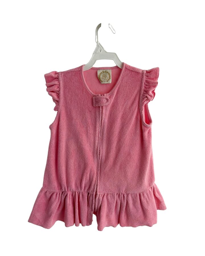 THE BEAUFORT BONNET COMPANY  PINK TERRY CLOTH   COVER UP