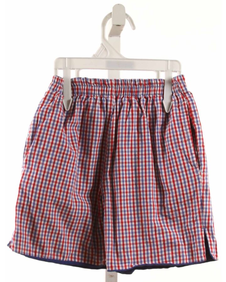 NO TAG  MULTI-COLOR  PLAID  SHORTS