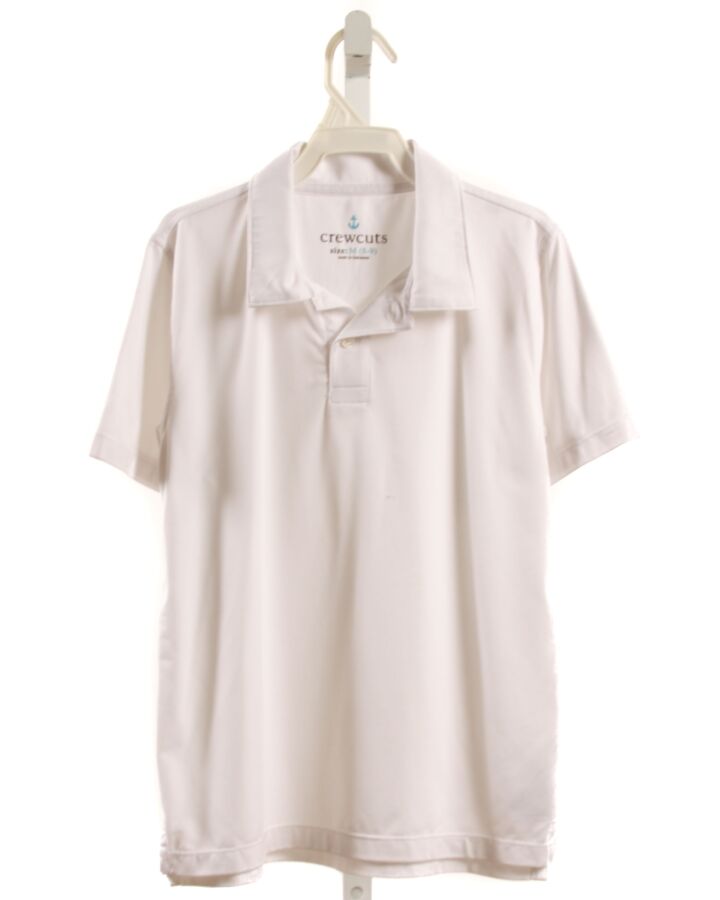 CREWCUTS  WHITE    KNIT SS SHIRT