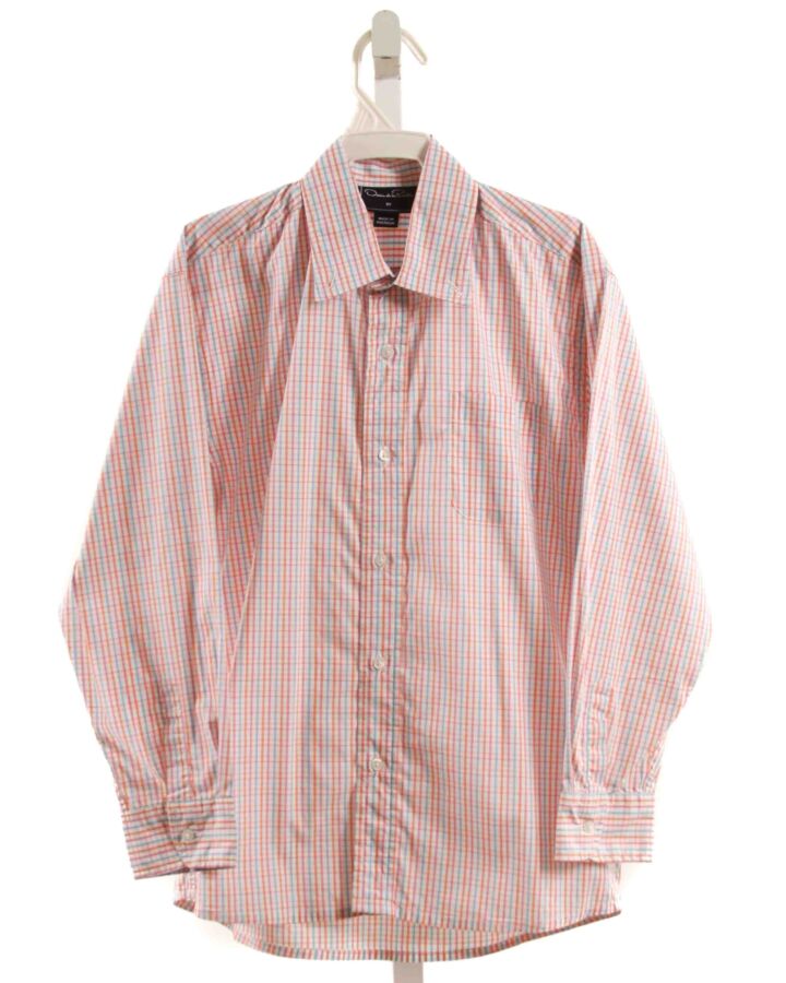 OSCAR DE LA RENTA  MULTI-COLOR    DRESS SHIRT