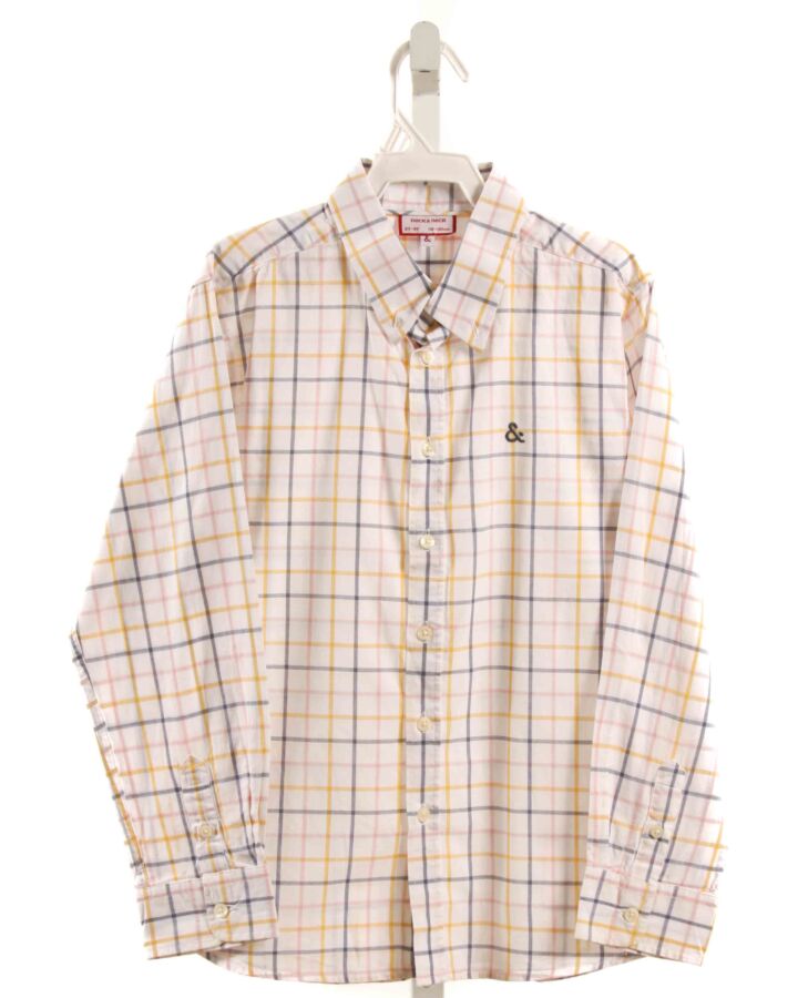 NECK & NECK  MULTI-COLOR  PLAID  DRESS SHIRT