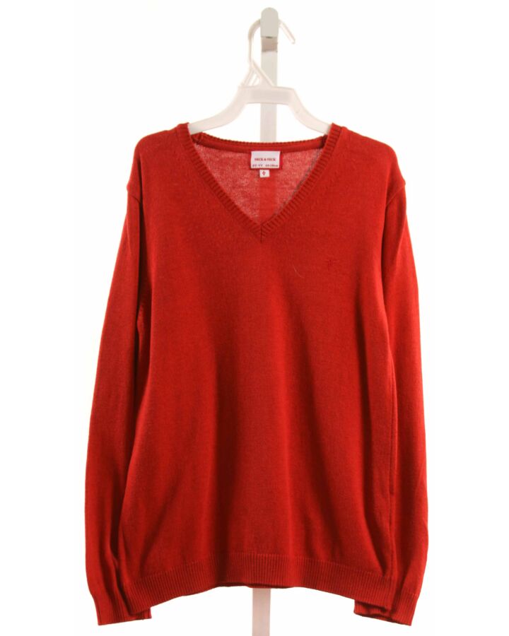 NECK & NECK  RED    SWEATER