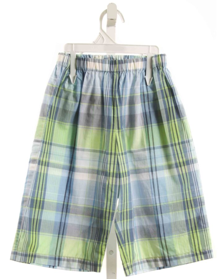 PAPO D'ANJO  MULTI-COLOR  PLAID  SHORTS