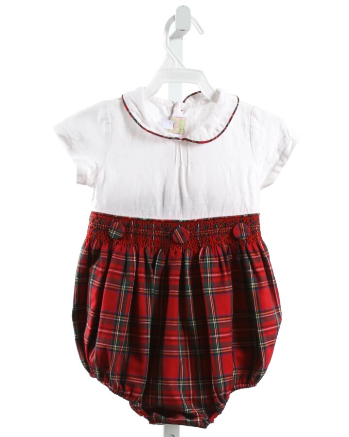 ALICE KATHLEEN  RED  PLAID  DRESSY BUBBLE