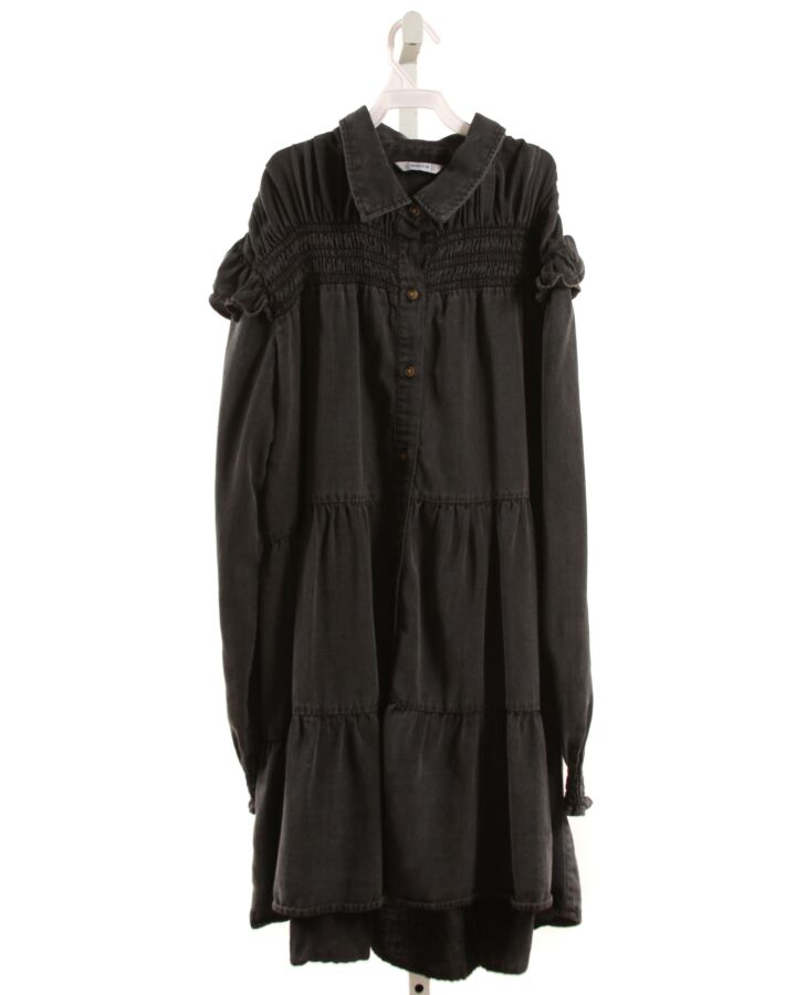 MAYORAL  BLACK   SMOCKED DRESS