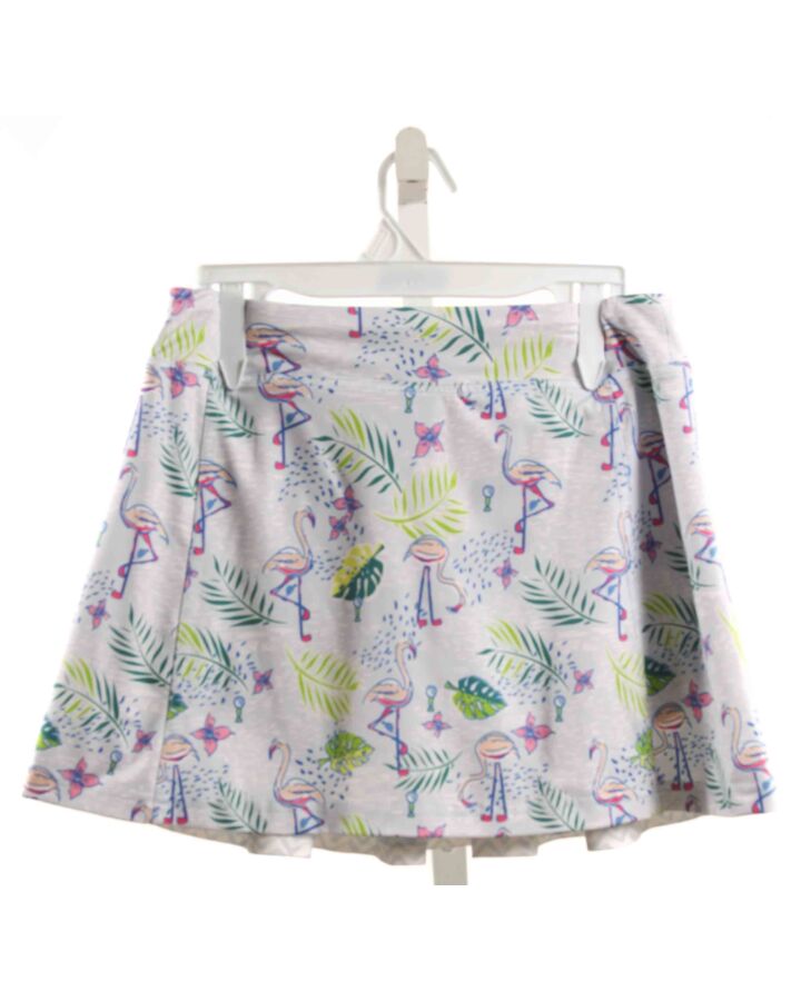 TURTLES AND TEES  LT BLUE  PRINT  SKORT