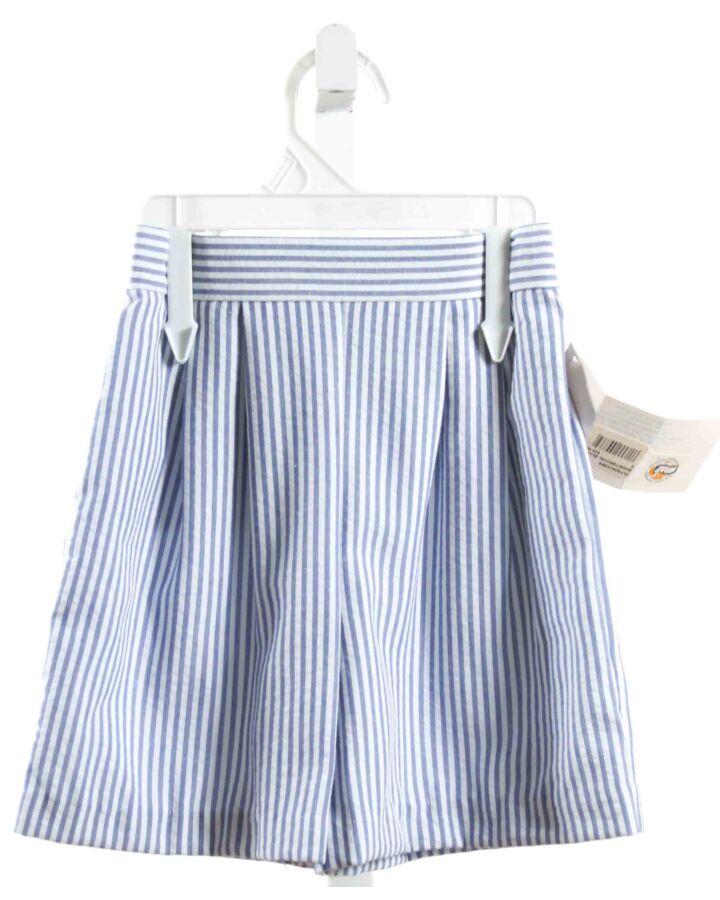 VIVE LA FETE  BLUE  STRIPED  SHORTS