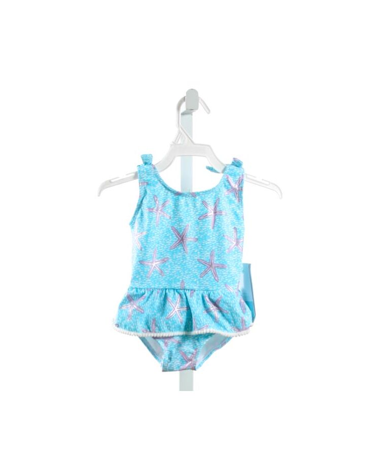 SNAPPER ROCK  AQUA  1-PIECE SWIMSUIT