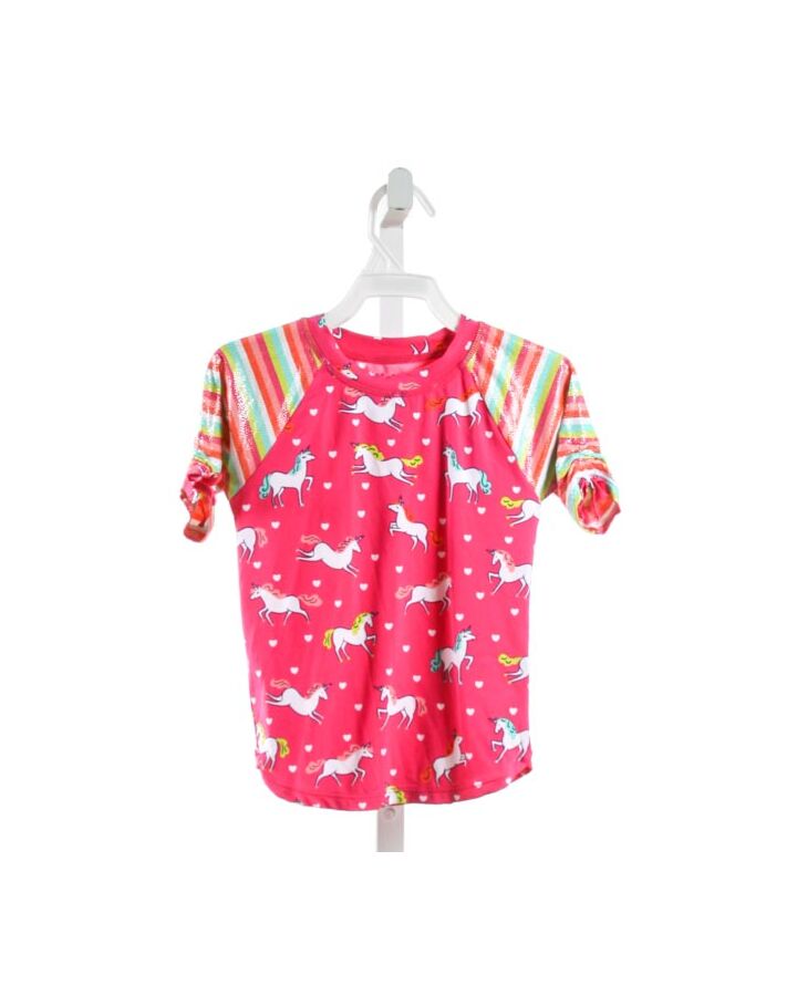 HATLEY  HOT PINK  RASH GUARD