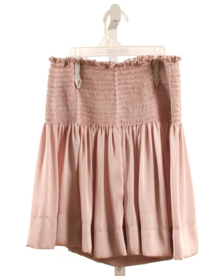 KOCH  LT PINK   SMOCKED SHORTS