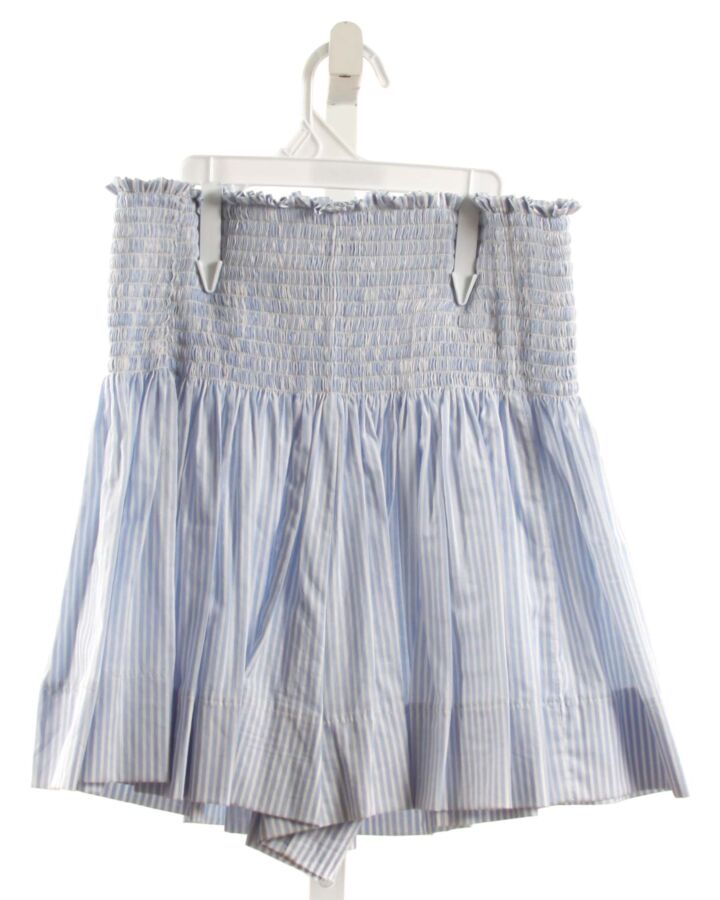 KOCH  LT BLUE  STRIPED SMOCKED SHORTS