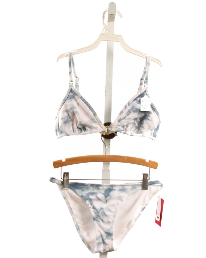 XHILARATION  LT BLUE    2-PIECE SWIMSUIT