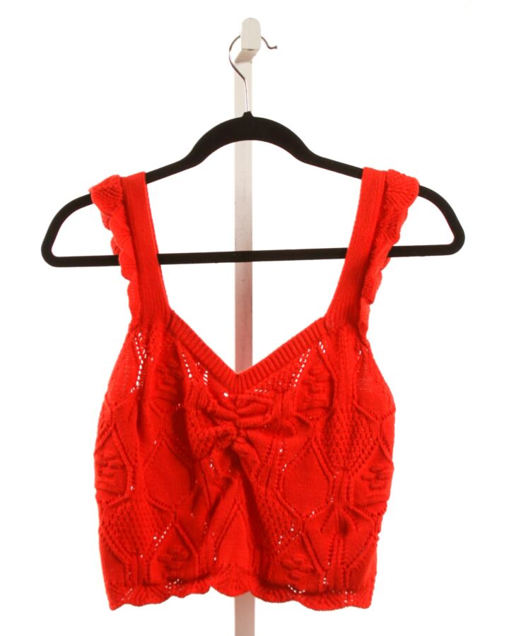 IDEM DITTO  RED    KNIT TANK