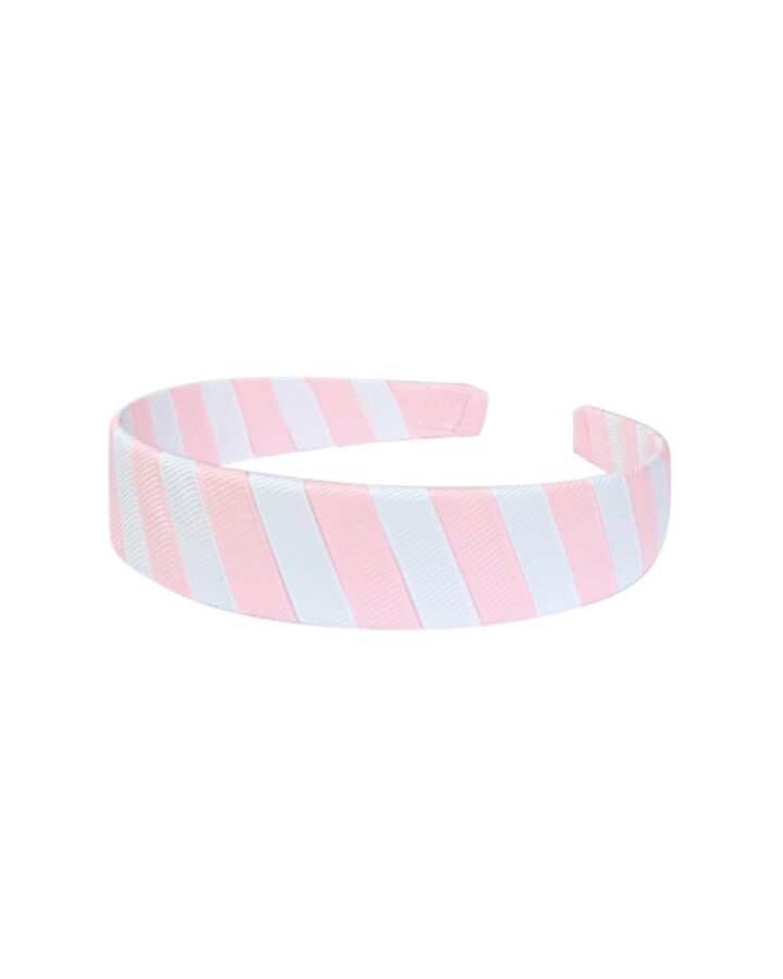 LOLO  PINK  STRIPED  HEADBAND