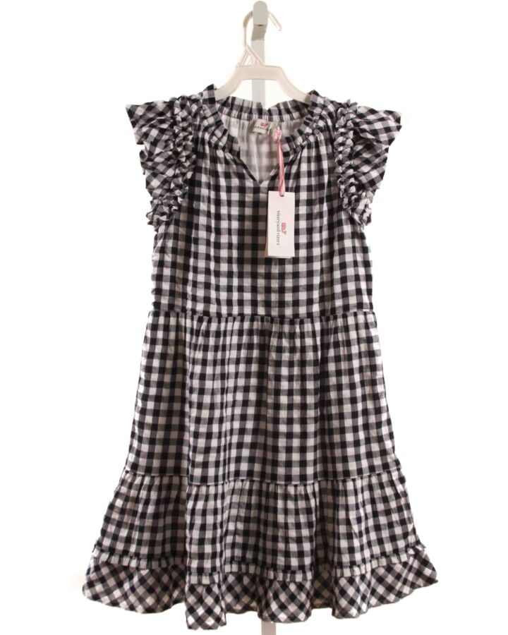 VINEYARD VINES  NAVY  GINGHAM  DRESS