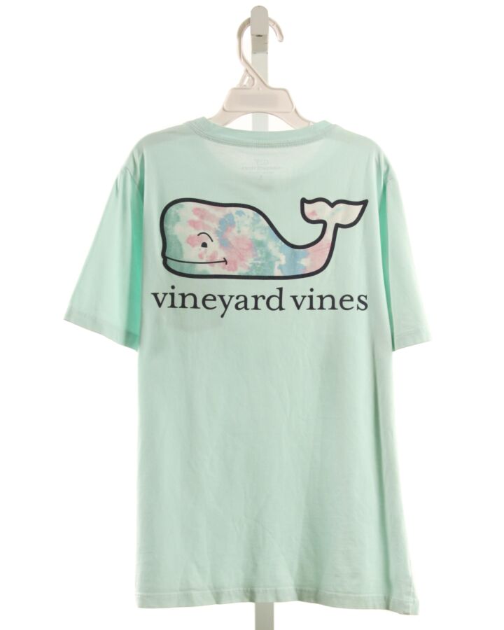 VINEYARD VINES  AQUA   PRINTED DESIGN T-SHIRT