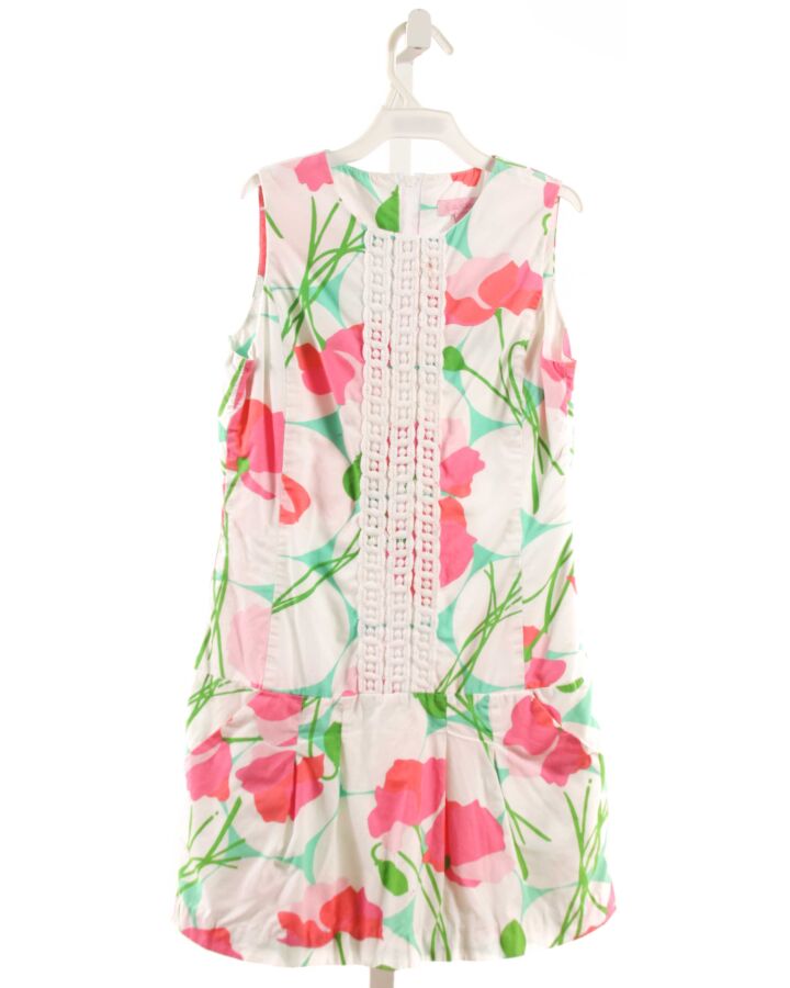 LILLY PULITZER  PINK  FLORAL  DRESS