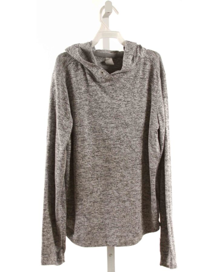 ATHLETA GIRL  GRAY KNIT   PULLOVER