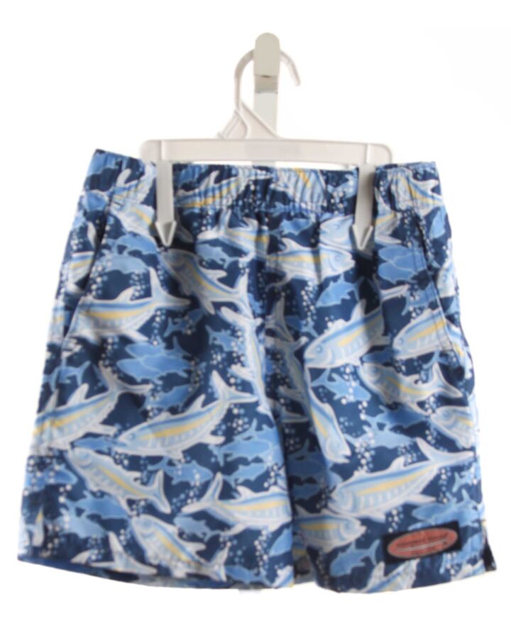 VINEYARD VINES  BLUE    SWIM TRUNKS