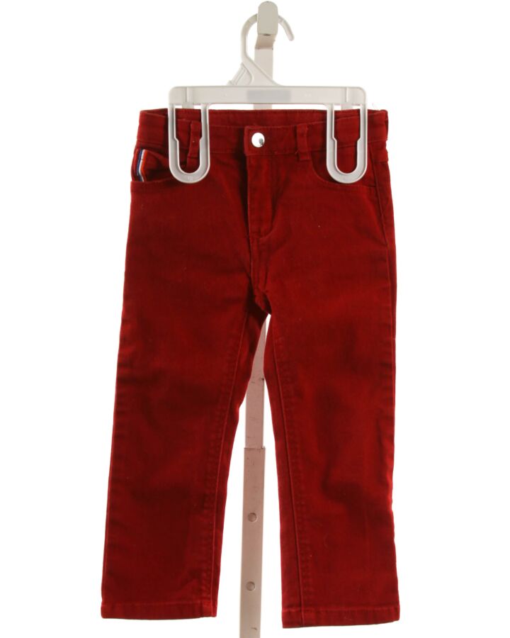 JACADI  RED    JEANS