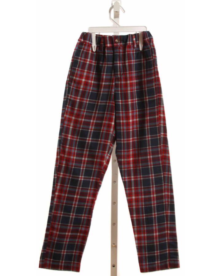 BELLA BLISS  NAVY  PLAID  PANTS