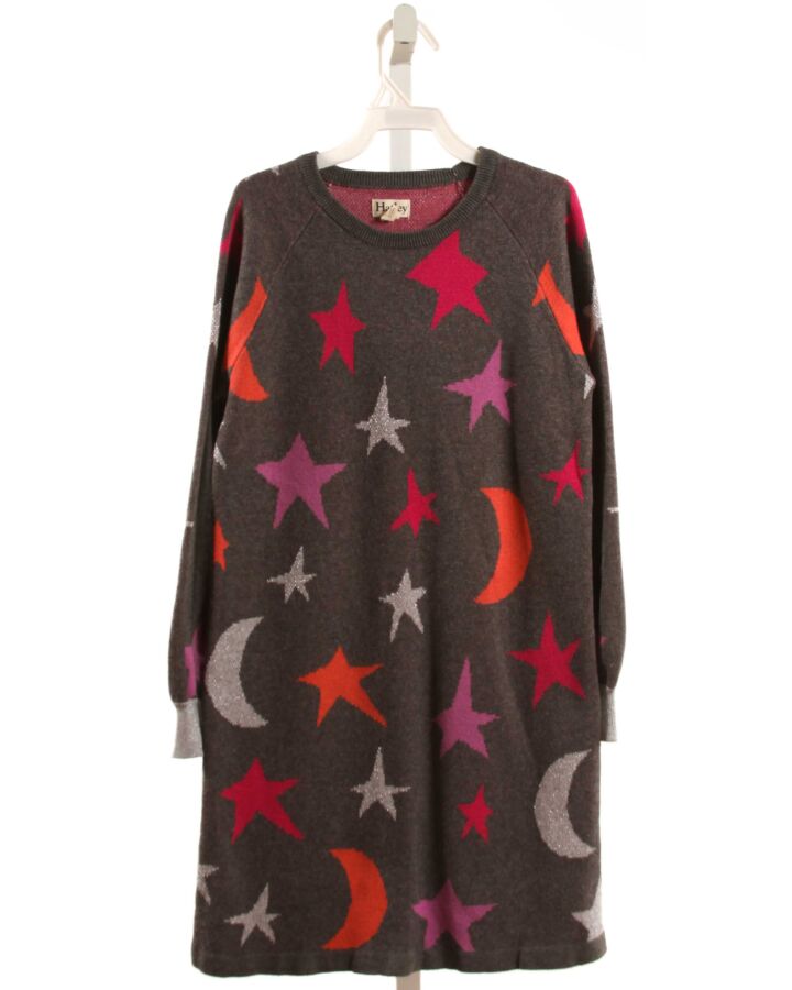 HATLEY  GRAY  PRINT  KNIT DRESS