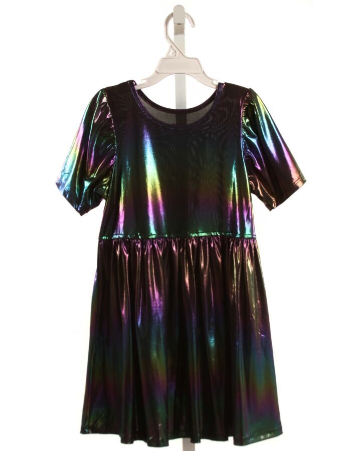 PINK CHICKEN  MULTI-COLOR    KNIT DRESS