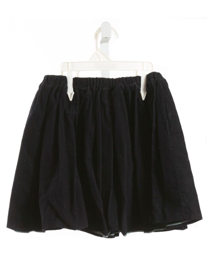 PETIT PEONY  NAVY CORDUROY   SKIRT