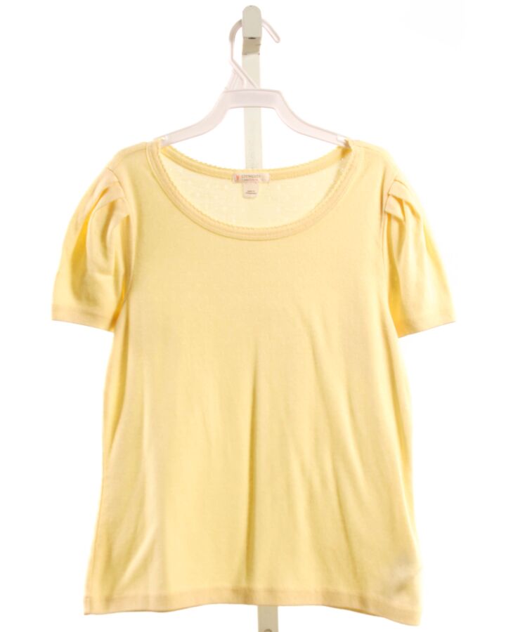 CREWCUTS  YELLOW    KNIT SS SHIRT