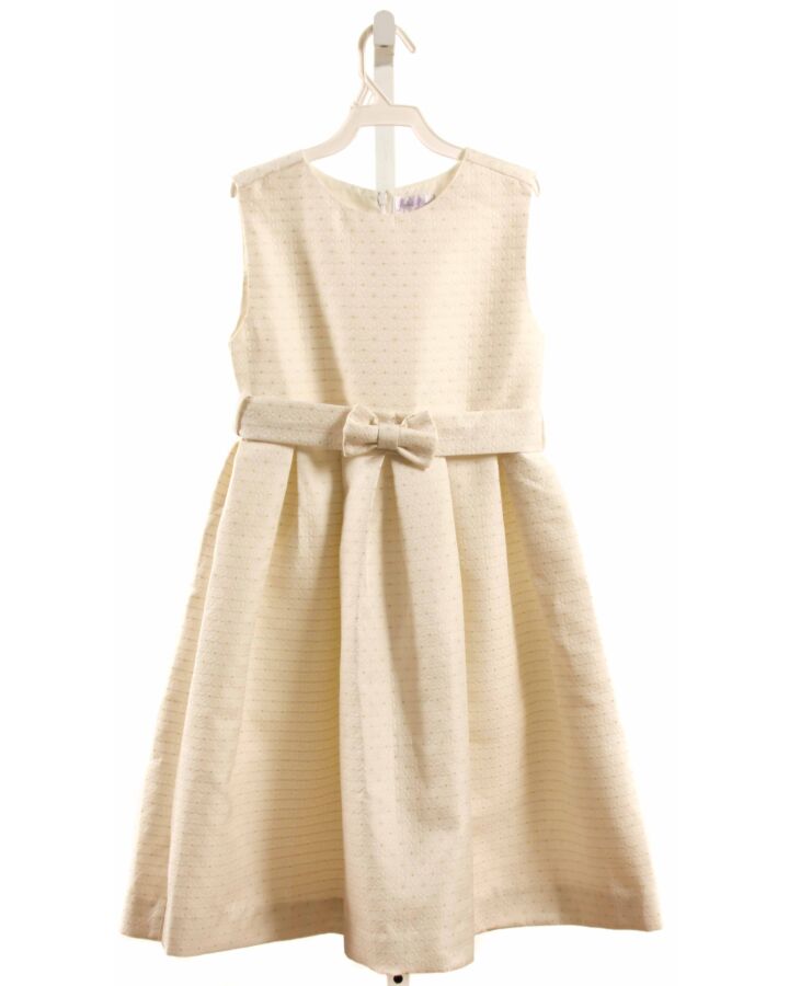RACHEL RILEY  OFF-WHITE    PARTY DRESS WITH BOW