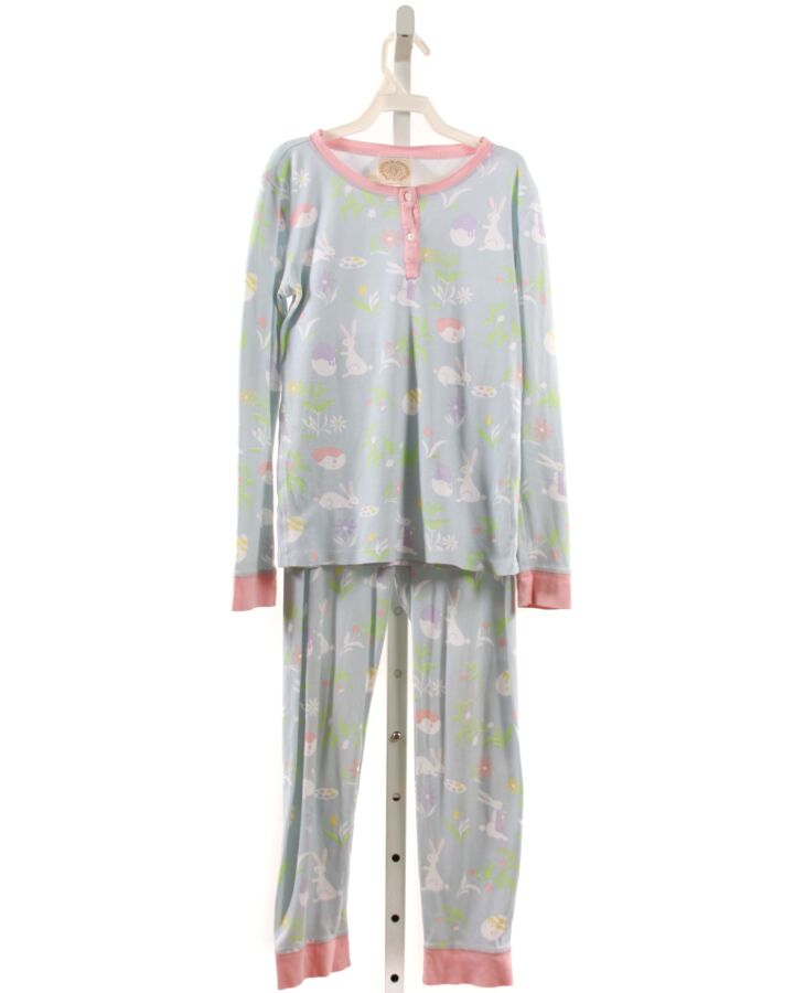 THE BEAUFORT BONNET COMPANY  LT BLUE  FLORAL  LOUNGEWEAR