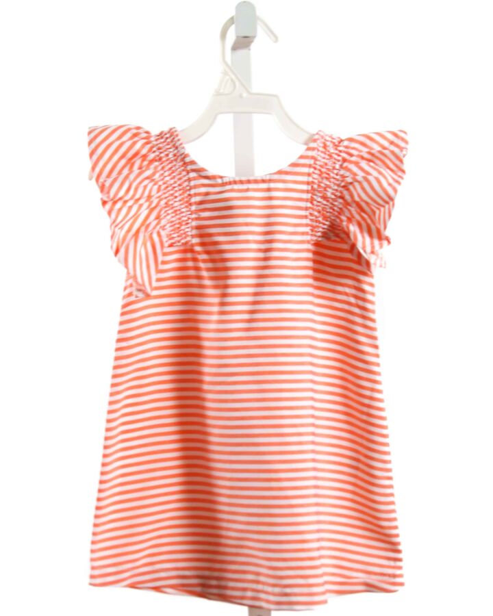 HABITUAL GIRL  ORANGE  STRIPED  DRESS