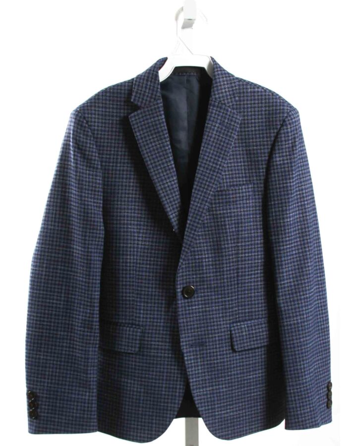 RALPH LAUREN  BLUE  PLAID  BLAZER