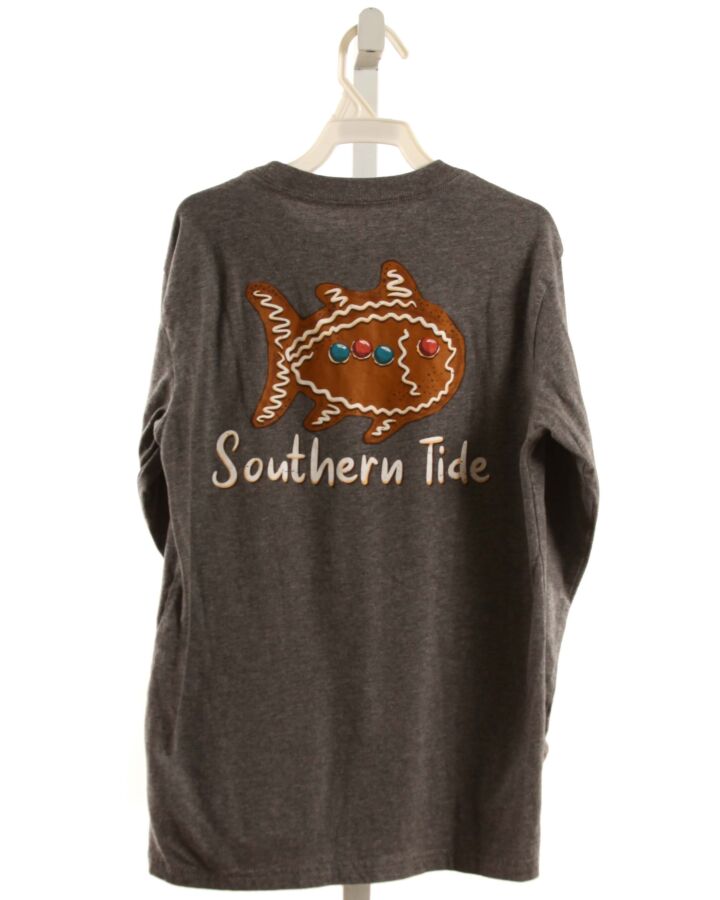 SOUTHERN TIDE  GRAY   PRINTED DESIGN T-SHIRT