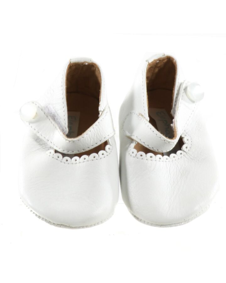 ELEPHANTITO WHITE MARY JANES  *EUC SIZE INFANT 1