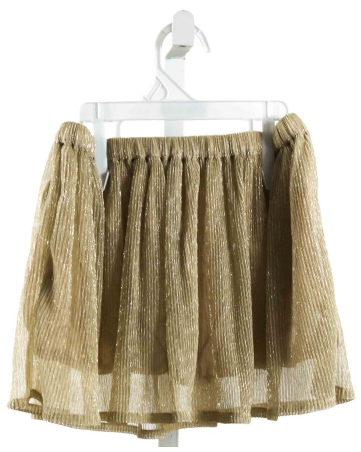 LOUIS LOUISE  GOLD    SKIRT